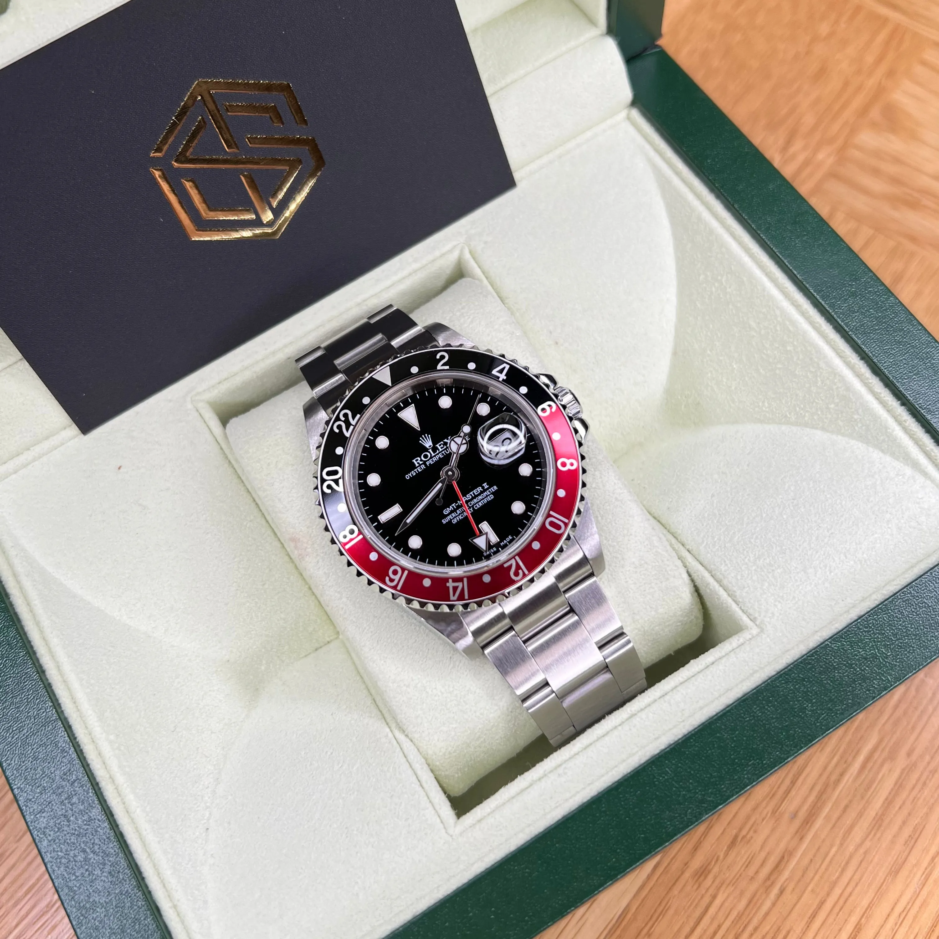 Rolex 16710 GMT-Master II 'Coke' 2006 Full Set Watch