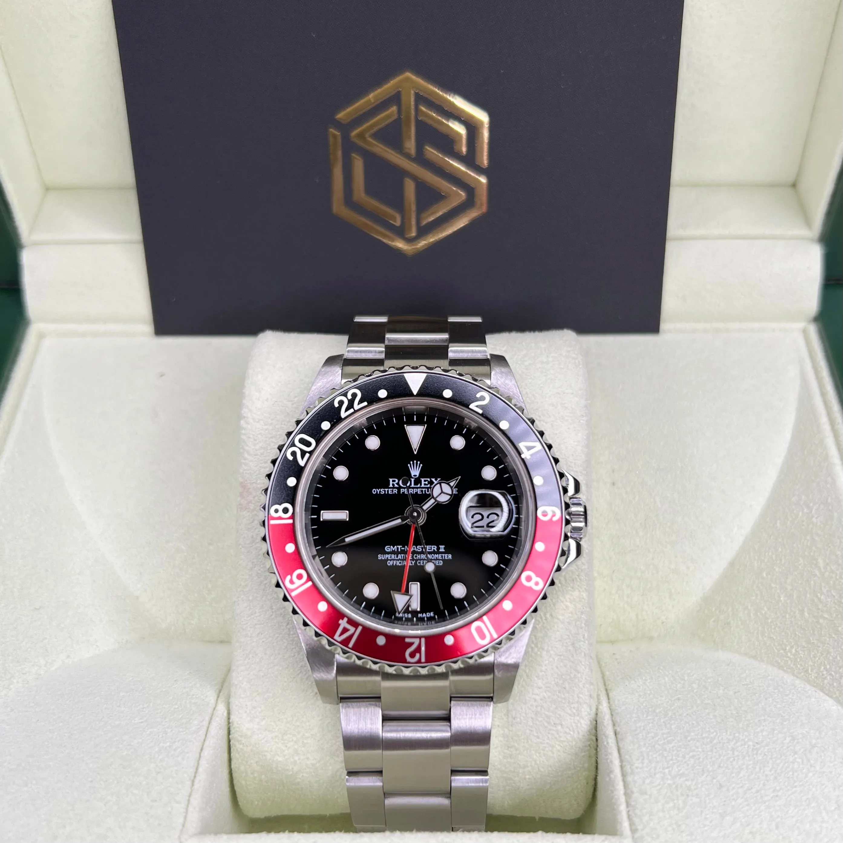Rolex 16710 GMT-Master II 'Coke' 2006 Full Set Watch