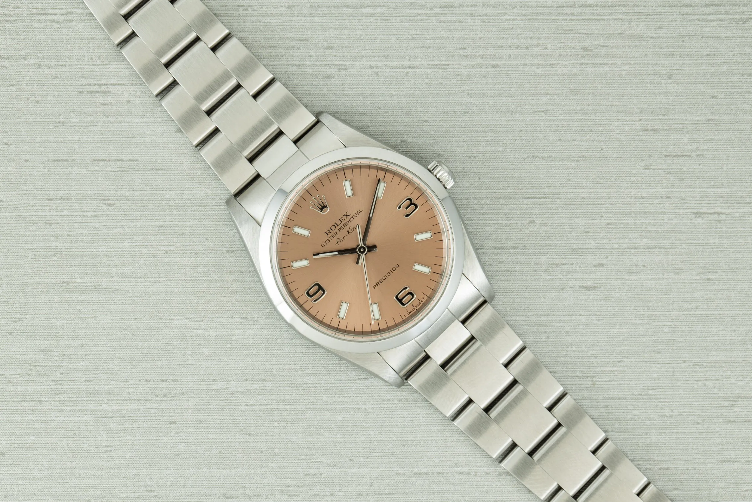 Rolex Air King Salmon Dial