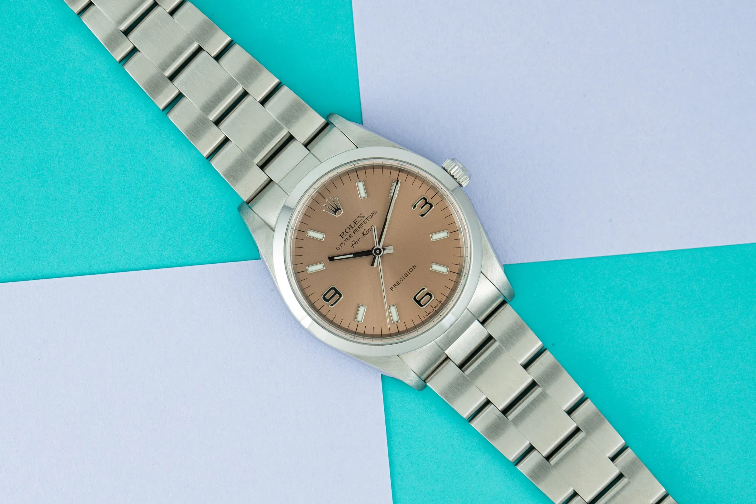 Rolex Air King Salmon Dial