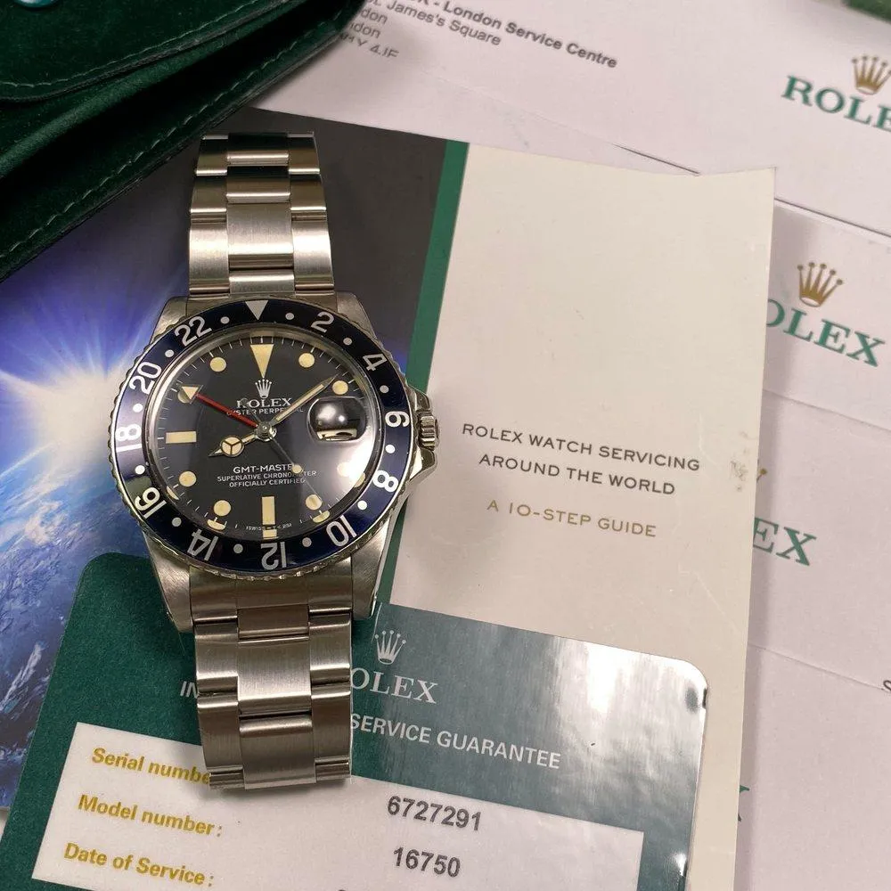 Rolex GMT Master 16750 Matte Dial (1981)