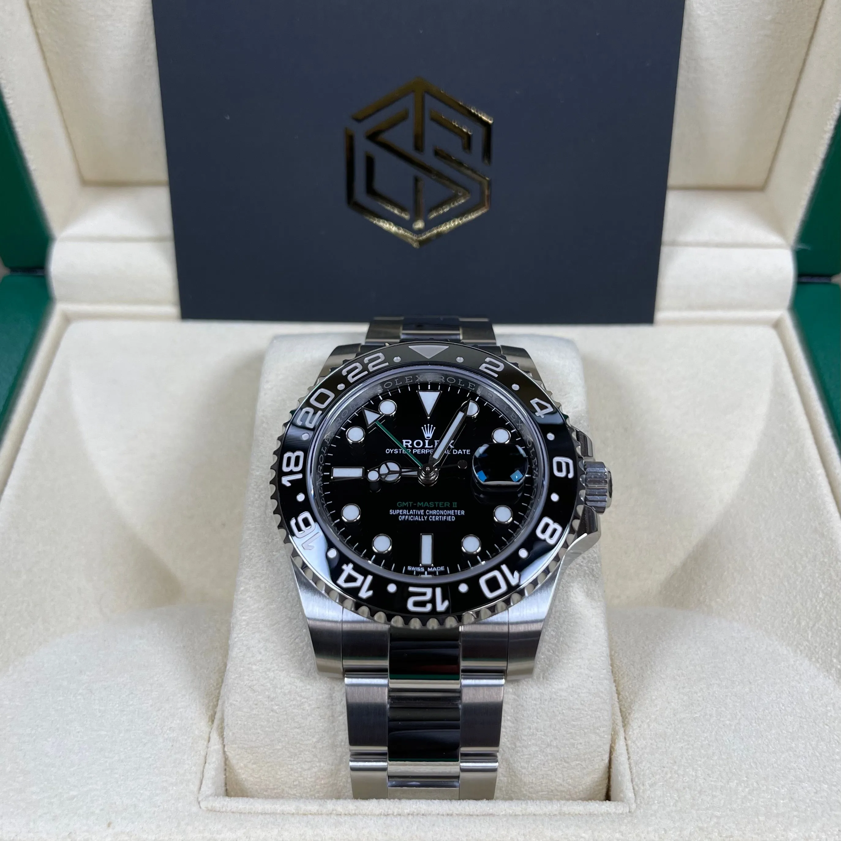 Rolex GMT-Master II 116710LN Black Dial 2019 Unworn Full Set Watch