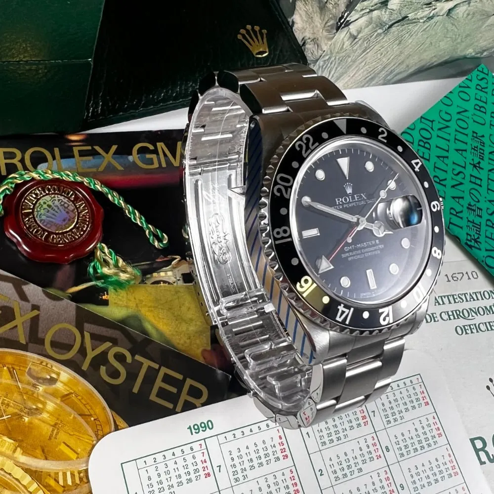 Rolex GMT Master II 16710 Black (1990)