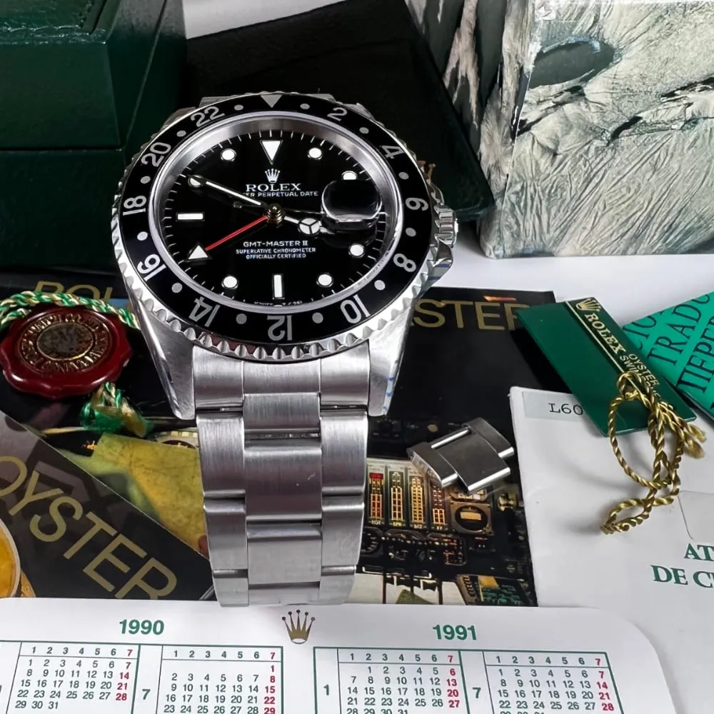 Rolex GMT Master II 16710 Black (1990)