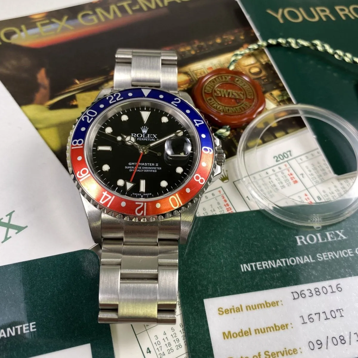 Rolex GMT Master II 16710 Pepsi (2006)
