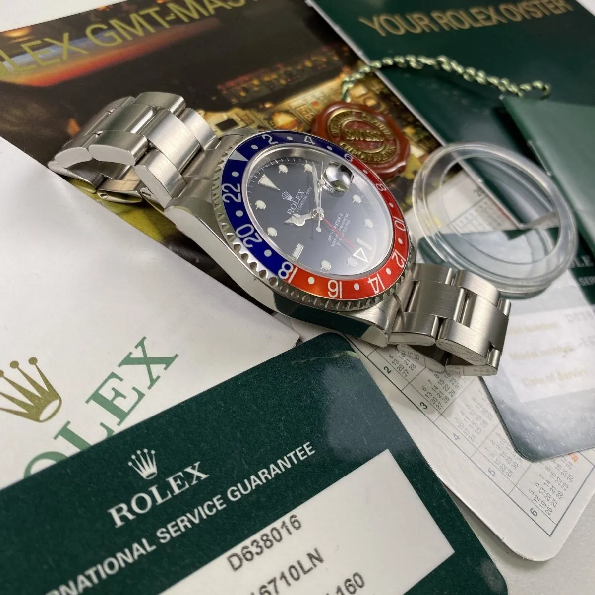 Rolex GMT Master II 16710 Pepsi (2006)