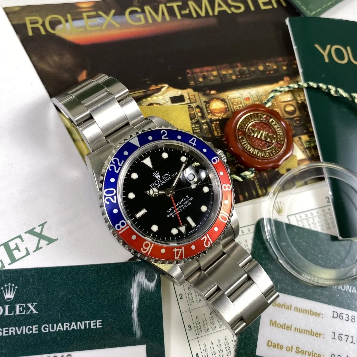 Rolex GMT Master II 16710 Pepsi (2006)