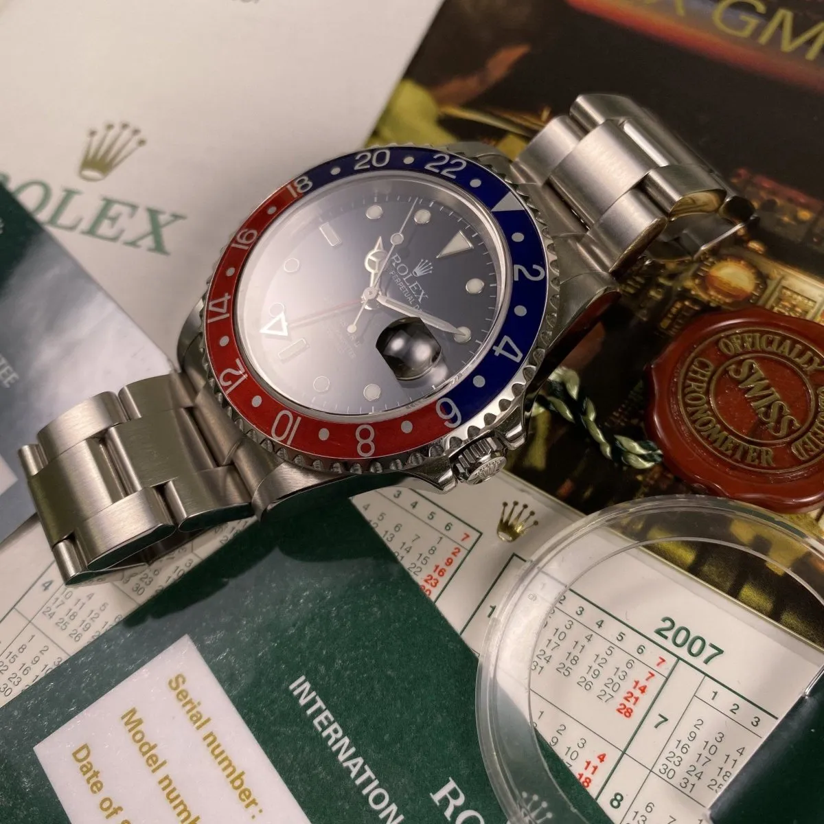 Rolex GMT Master II 16710 Pepsi (2006)