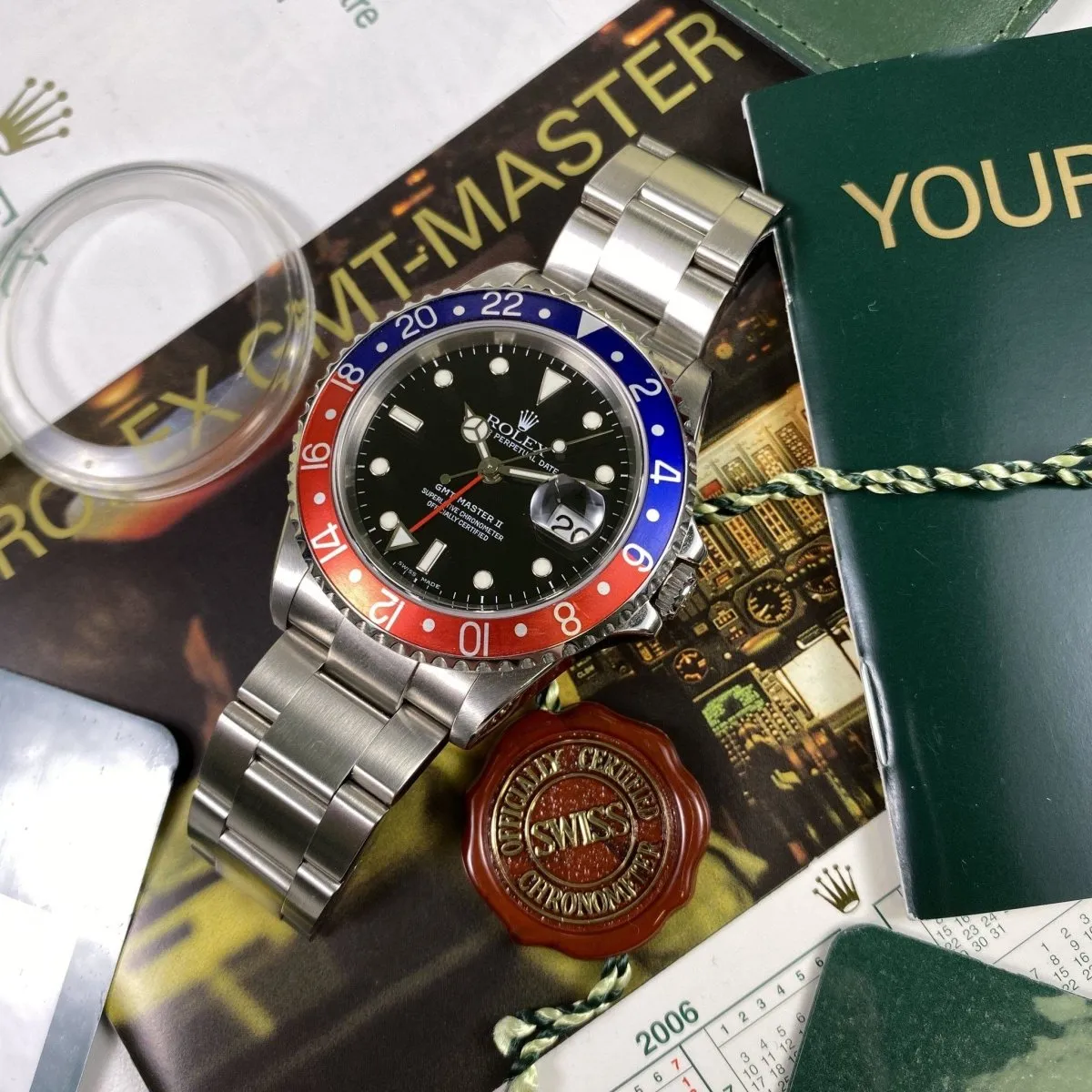 Rolex GMT Master II 16710 Pepsi (2006)