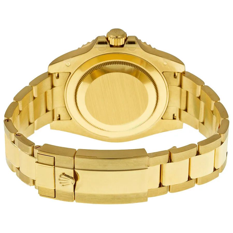 Rolex GMT Master II Green Dial 18K Yellow Gold Oyster Bracelet Automatic Men's Watch 116718GSO