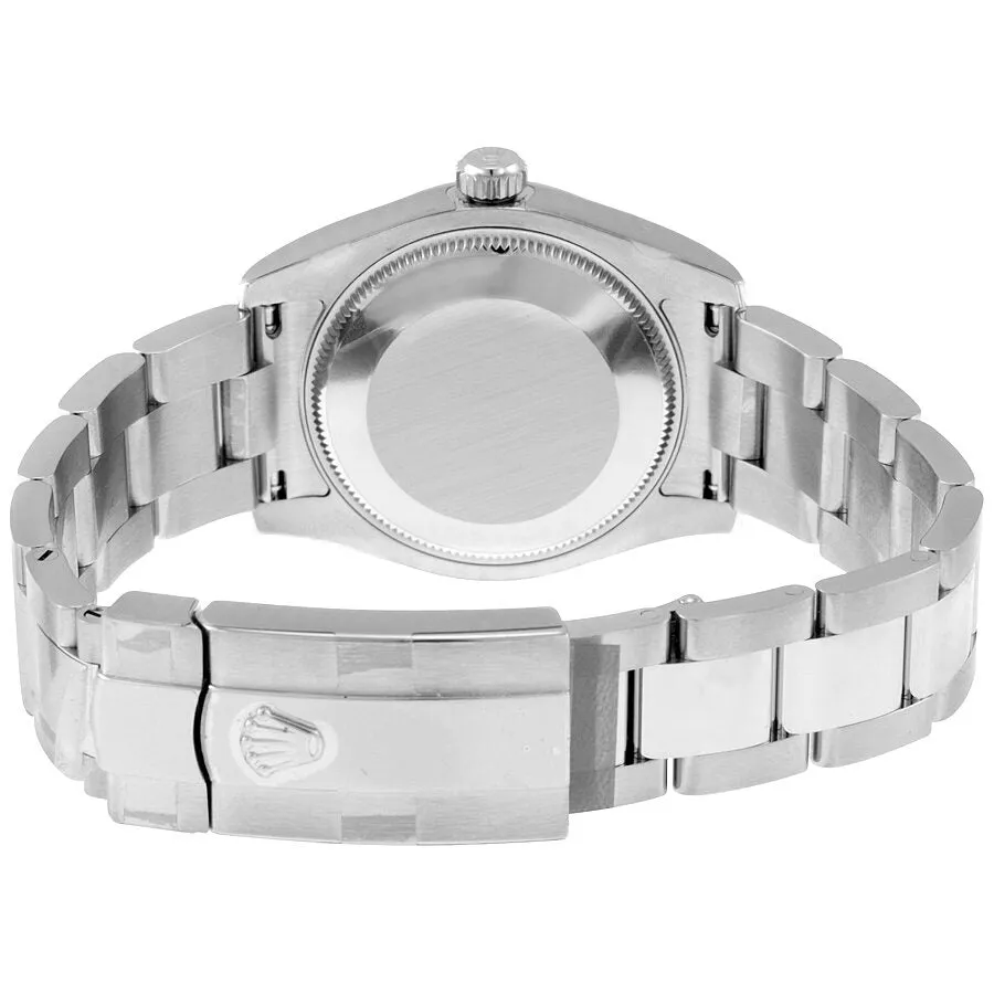 Rolex Lady Datejust Blue Diamond Dial Steel and 18K White Gold Oyster Watch 178274BLDO
