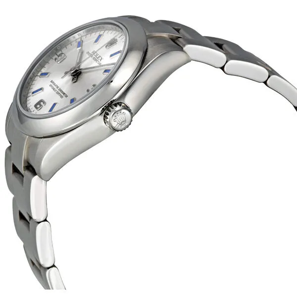 Rolex Oyster Perpetual 31 mm Silver Dial Stainless Steel Bracelet Automatic Unisex Watch 177200SABLSO