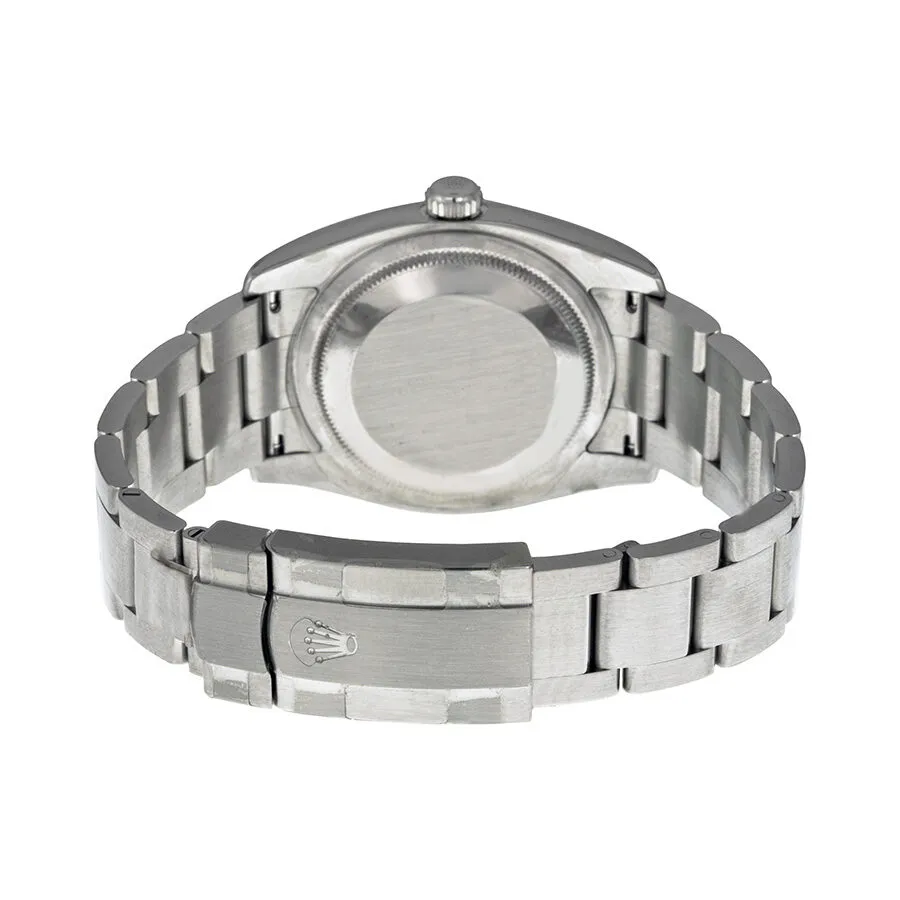 Rolex Oyster Perpetual 36 mm Grape Dial Stainless Steel Bracelet Automatic Men's Watch 116034WGSO
