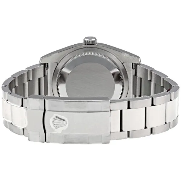 Rolex Oyster Perpetual 36 mm Rhodium Dial Stainless Steel Bracelet Automatic Men's Watch RRO 116234