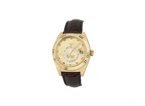 Rolex Sky-Dweller Gold Oyster Perpetual Case 42mm