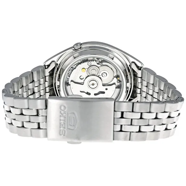 Seiko 5 Automatic White Dial Stainless Steel Men's Watch SNKL29