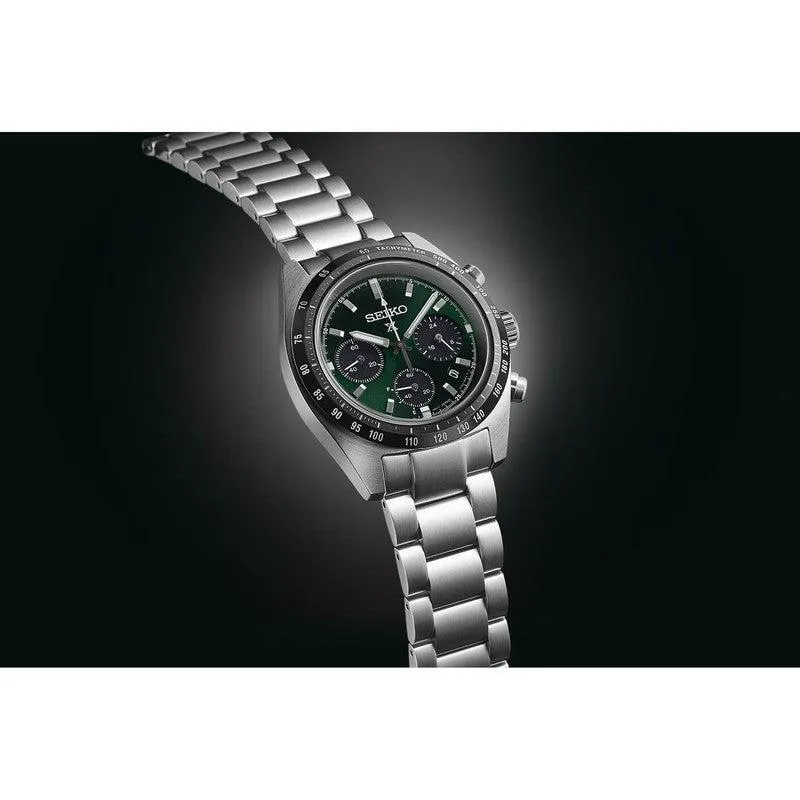 Seiko Prospex ‘Deep Green’ Speedtimer Solar Chronograph - SSC933P1