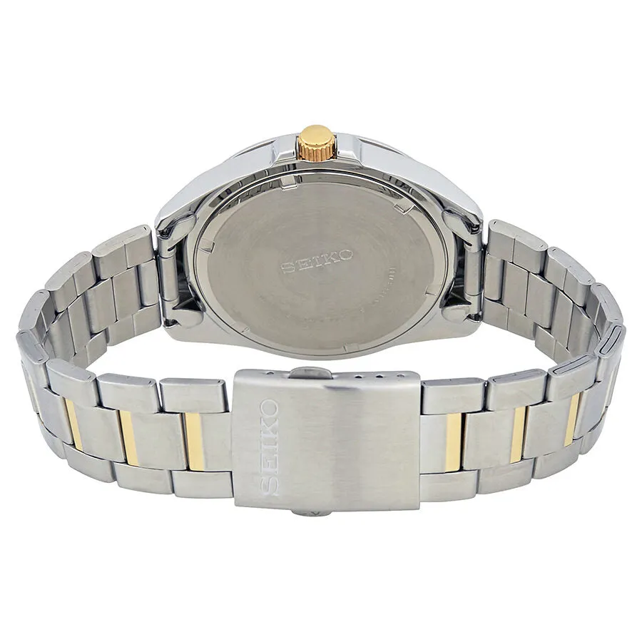 Seiko Silver Dial Two-tone Men's Watch SUR211