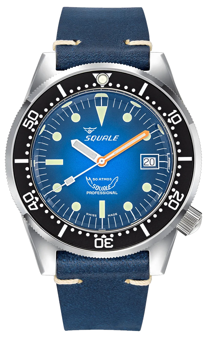 Squale 50 Atmos Blue Ray 1521-026/A 1521PROFD.PB