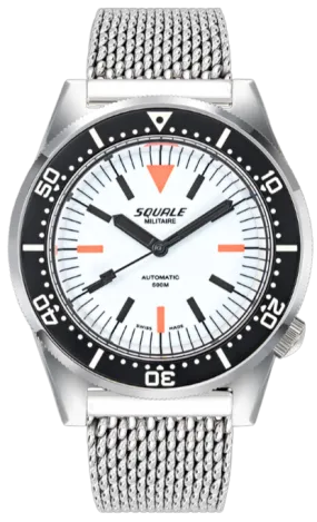 Squale 50 Atmos White Lume Militaire 1521 1521FUMIWT.ME20