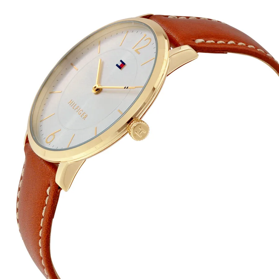 Tommy Hilfiger Ultra Slim Silver Dial Men's Watch 1710353