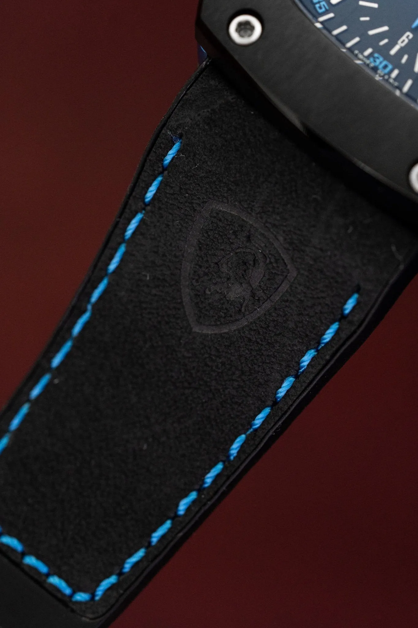 Tonino Lamborghini Spyderleggero Chronograph Watch Day Date Blue TLF-T07-4