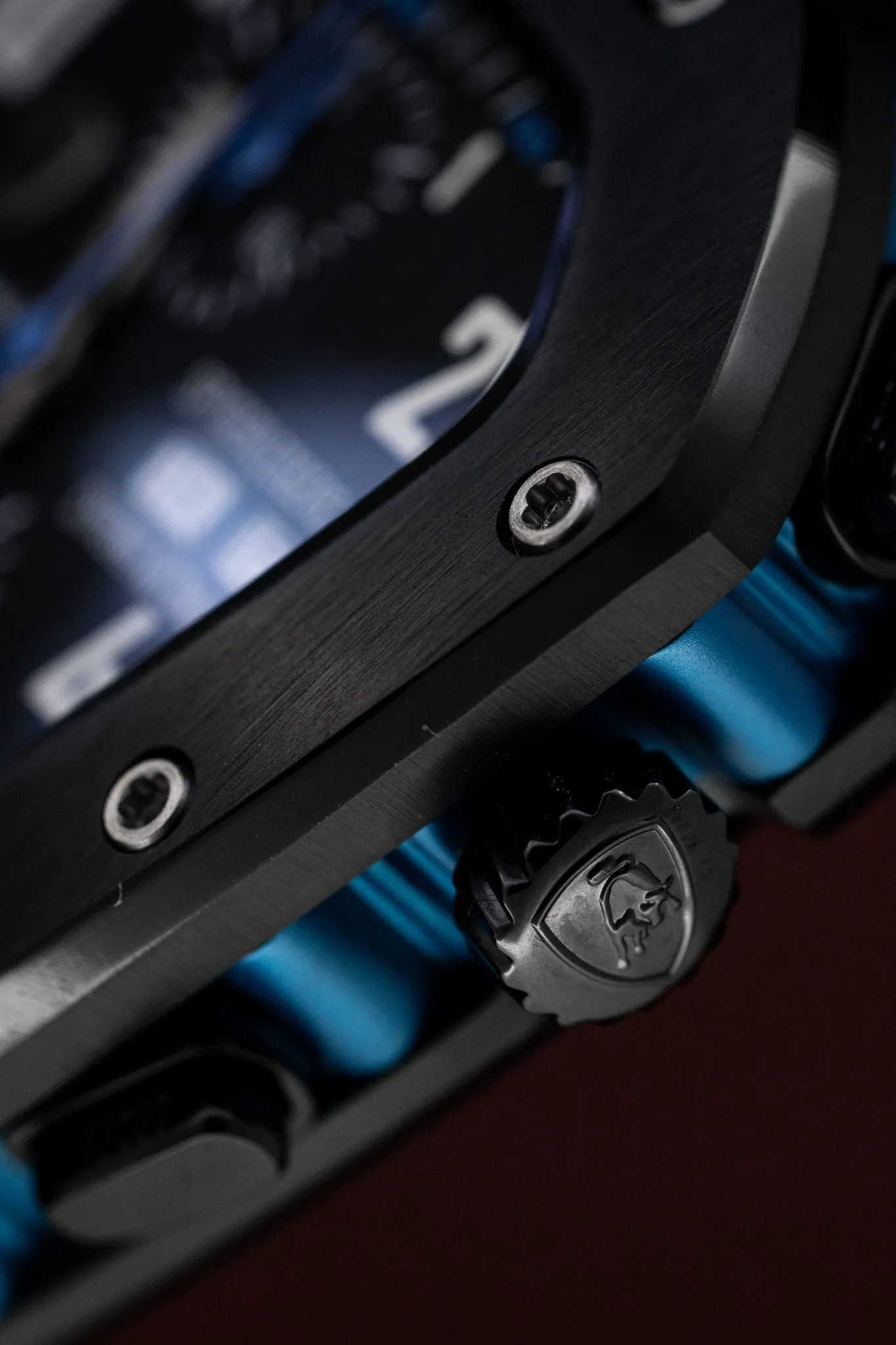 Tonino Lamborghini Spyderleggero Chronograph Watch Day Date Blue TLF-T07-4
