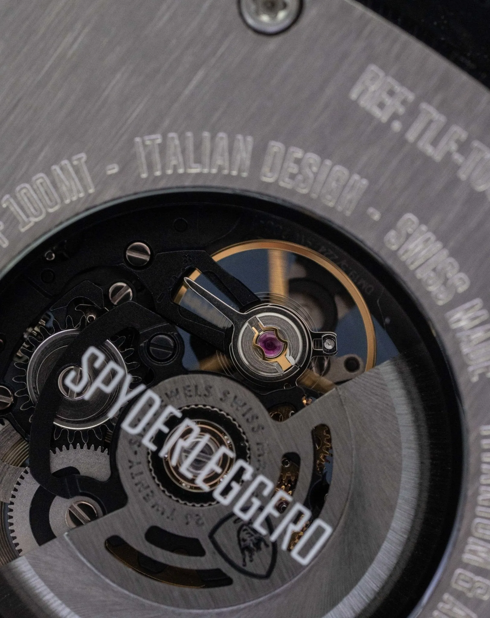 Tonino Lamborghini Spyderleggero Skeleton Watch Red TLF-T06-2