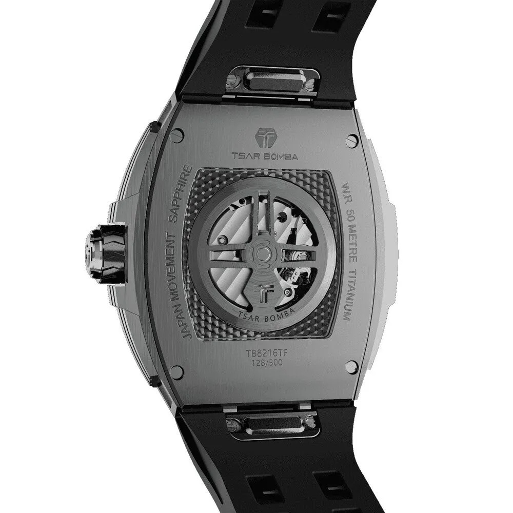 Tsar Bomba 46mm Neutron Black Limited Edition Automatic Watch