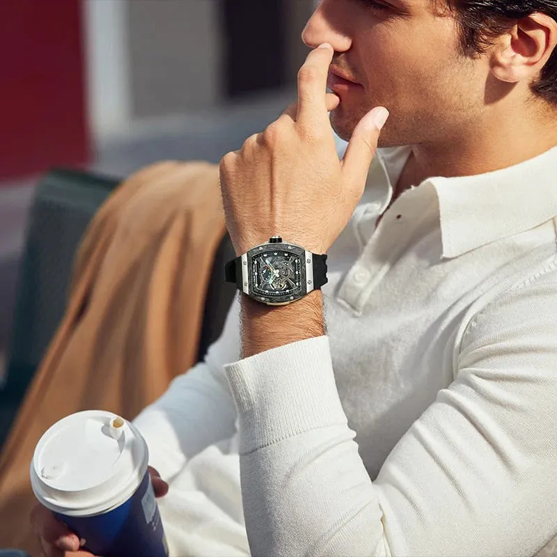 Tsar Bomba 46mm Neutron Black Limited Edition Automatic Watch