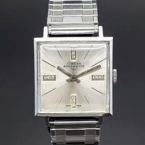 Vintage Cimeqa Wristwatch Swiss Made Caliber EB 8800 Sunburst Dial Watch