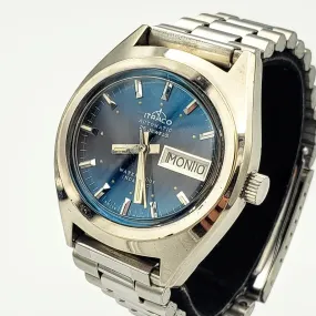 Vintage ITRACO Automatic Wristwatch Cal. ETA2789-1 25 J, Dual-Language Day/Date Watch