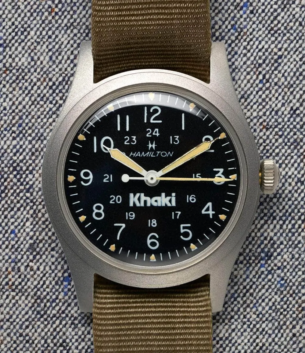 Vintage New Old Stock  Hamilton Khaki Field