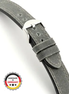Virginia - Stone Grey - Vintage Canvas