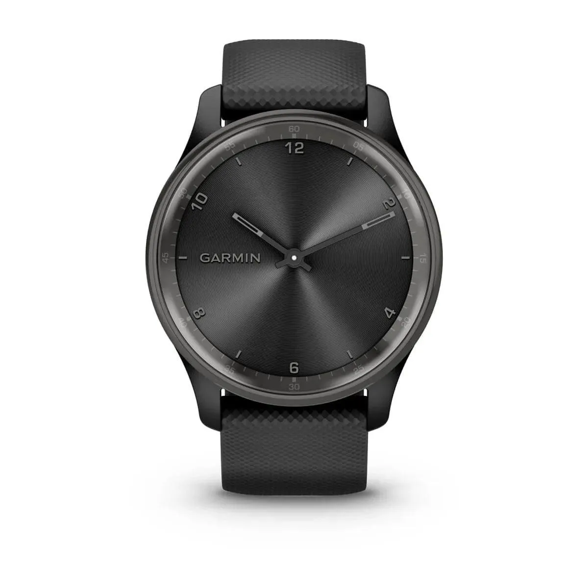 vívomove® Trend - Slate Stainless Steel Bezel with Black Case and Silicone Band - 010-02665-00
