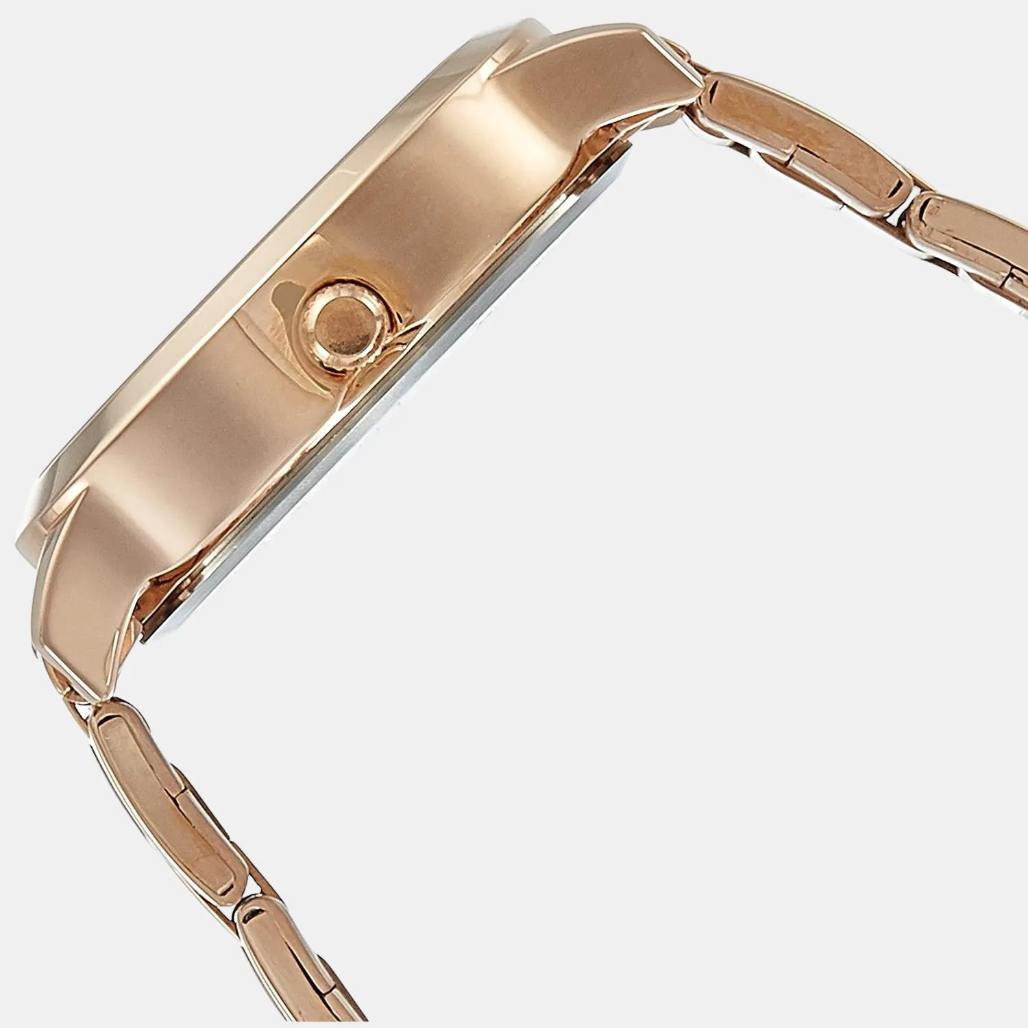 Women Rose Gold Analog Stainless Steel Watch TW000T610