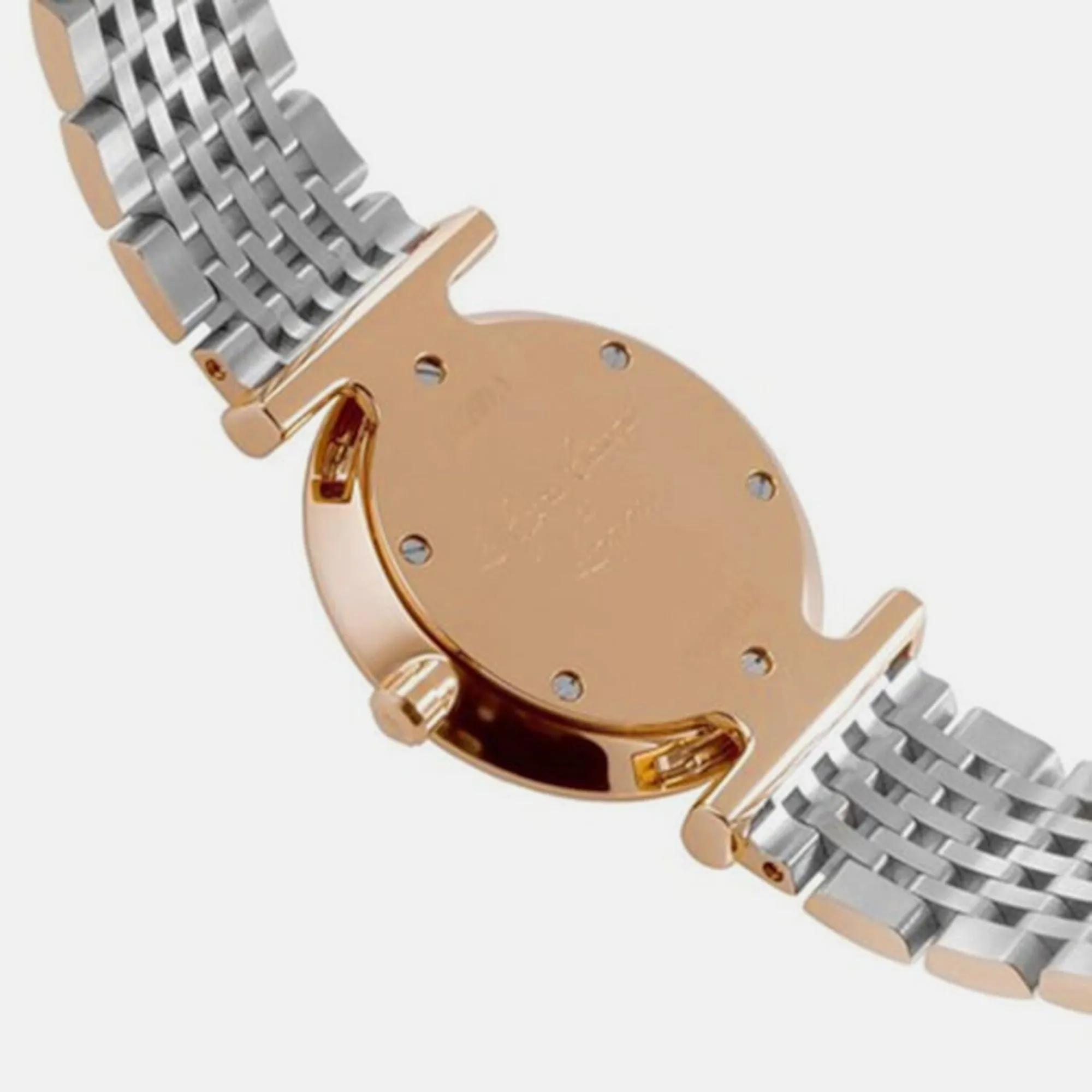 Women White Analog Stainless Steel Watch L42091977