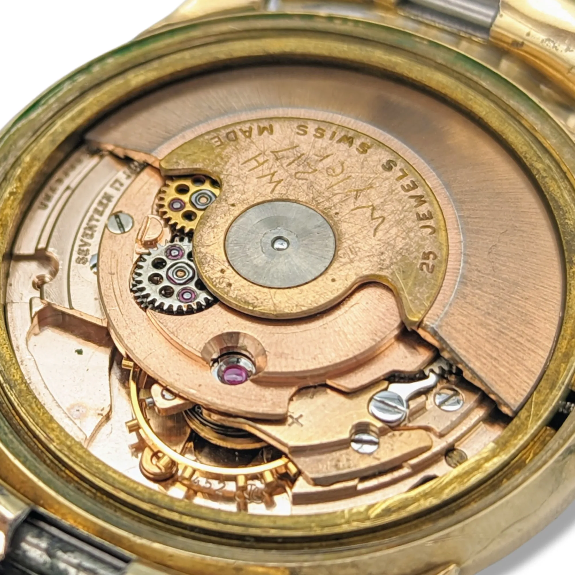 WYLER Incaflex Dynawind Watch 17 Jewels Cal. ETA 2452 Swiss 1950's