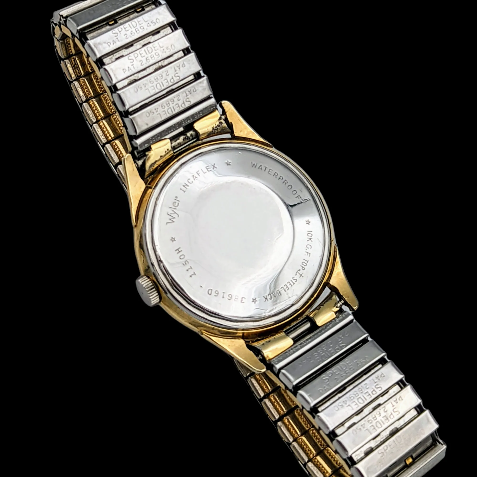 WYLER Incaflex Dynawind Watch 17 Jewels Cal. ETA 2452 Swiss 1950's