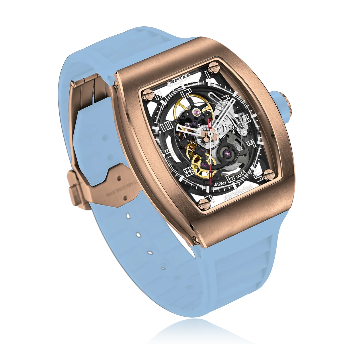ZEROO M2 THE SUBARU SKELETON MECHANICAL AUTOMATICAUTOMATIC WATCH FOR GENTS - ZM002RLB