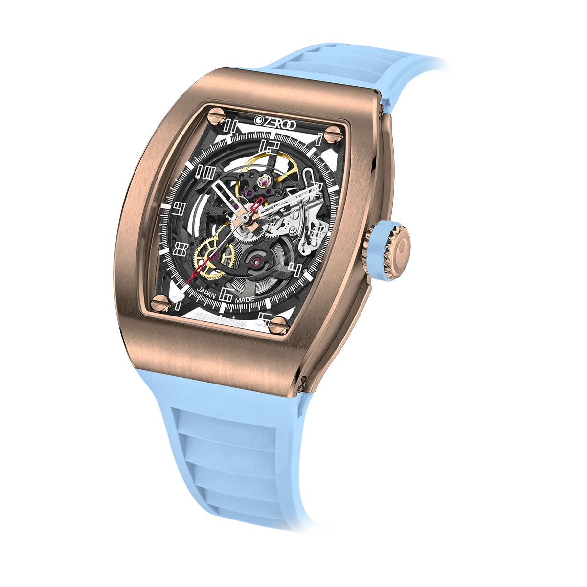 ZEROO M2 THE SUBARU SKELETON MECHANICAL AUTOMATICAUTOMATIC WATCH FOR GENTS - ZM002RLB
