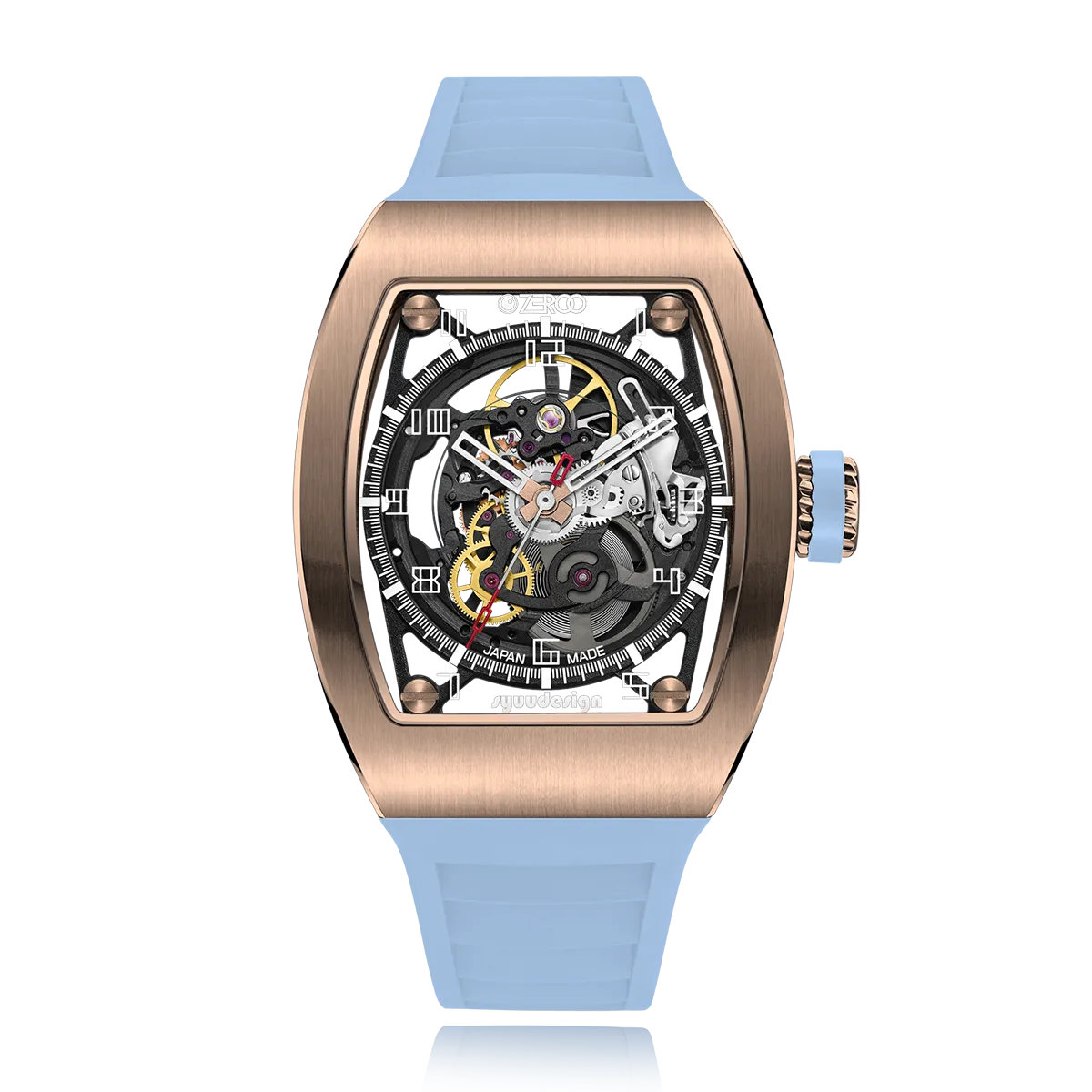 ZEROO M2 THE SUBARU SKELETON MECHANICAL AUTOMATICAUTOMATIC WATCH FOR GENTS - ZM002RLB